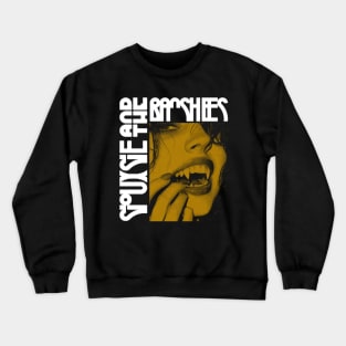 Siouxie and the Banshees 70s art Crewneck Sweatshirt